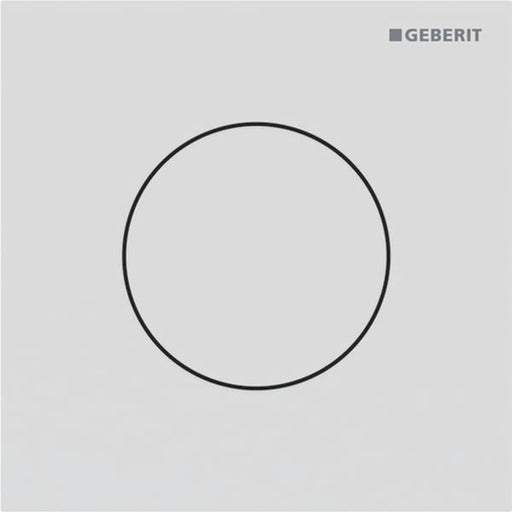 Geberit Vertriebs - Typ 40 UR-Strg. mit pneum. Sp-Ausl. Round, weißmatt/Etc