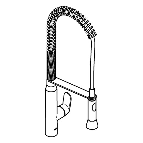 Grohe - Spültisch EHM K7 32950 Profibrause supersteel
