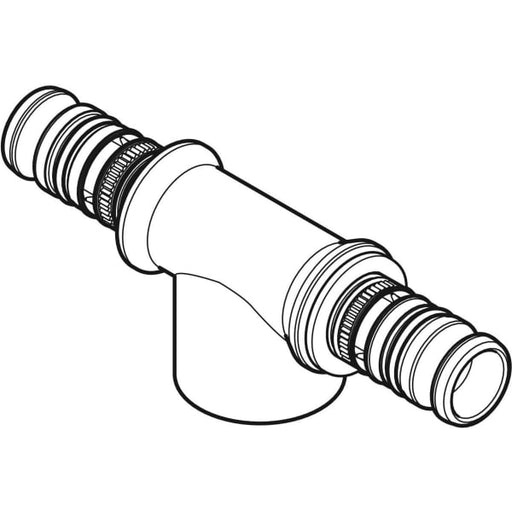 Geberit - Mepla T-Stück mit IG Rg d32-Rp3/4-32