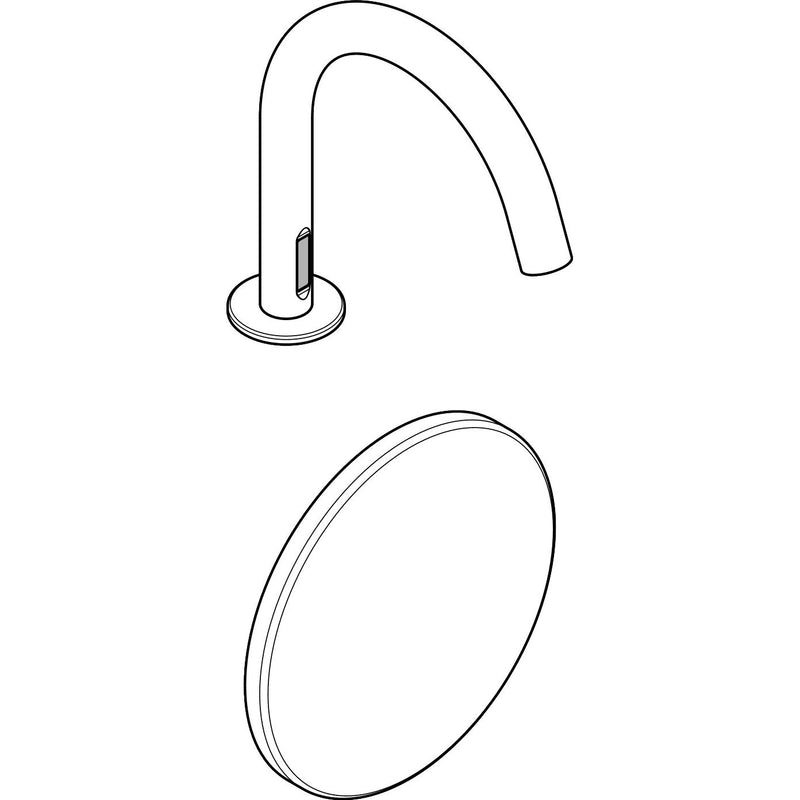 Hansgrohe - Waschtischmischer Elektronik AXOR Uno chrom