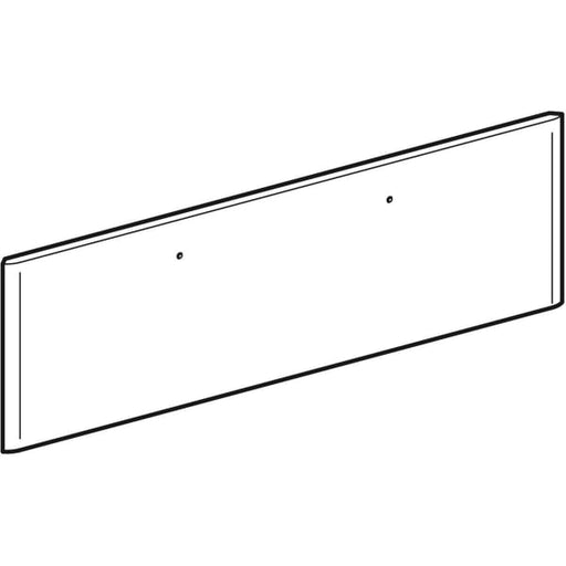 Geberit Vertriebs - Schubladenfront grau zu it! WTU 819001