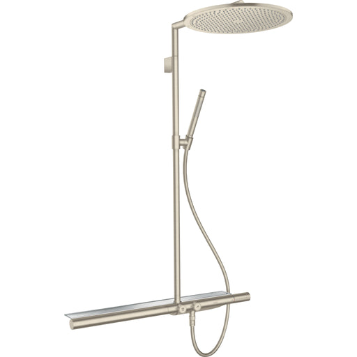 Hansgrohe - Showerpipe 800 AXOR brushed nickel