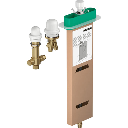 Hansgrohe - 3-Loch Wannenarmatur Grundset mit sBox
