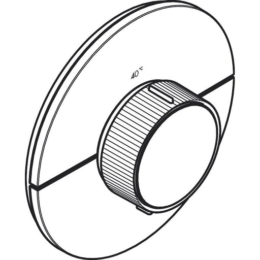 Hansgrohe - Thermostat UP Axor ShowerSelect ID HighFlow rund MSW