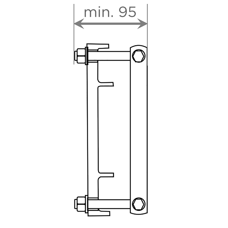 Fornatis - Enddeckel DN150 mit Klemmschelle