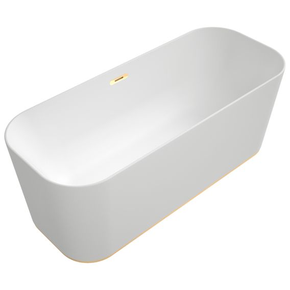 VILLEROY & BOCH - Badewanne Finion N300V4 1700x700x620 mm Duo Freistehend Stone White