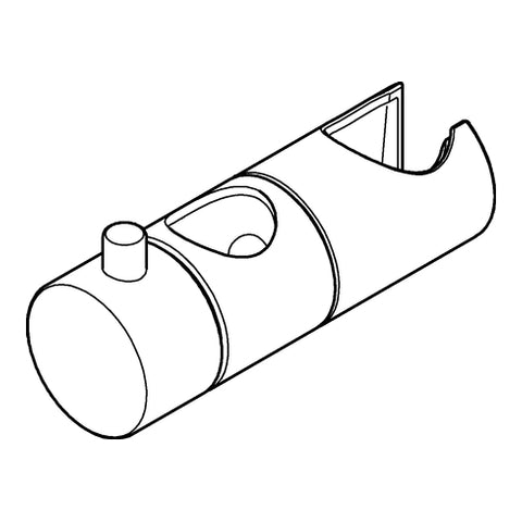 Grohe - Gleitelement 12140 chrom für Rainshower Duschsystem