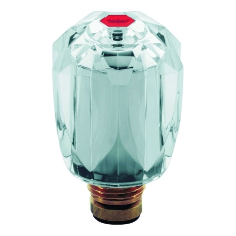 Grohe - Oberteil mit Brillant Griff 45956 Markierung rot 1/2 chrom