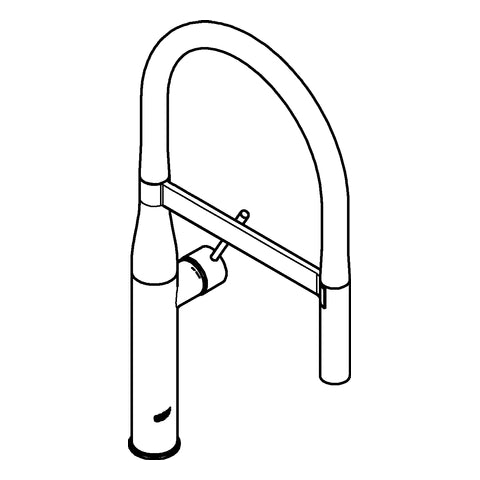 Grohe - EH-Spültischbatterie ESSENCE 30294 ausziehbare Profibrause chrom