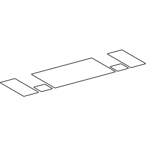 Geberit Vertriebs - Auszug Einlegmatten Set, MYDAY WT-US, Modell 824130-824133