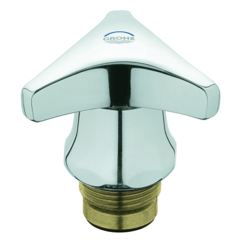 Grohe - Oberteil mit Trecorn Griff 11104 Markierung blau 3/4 chrom