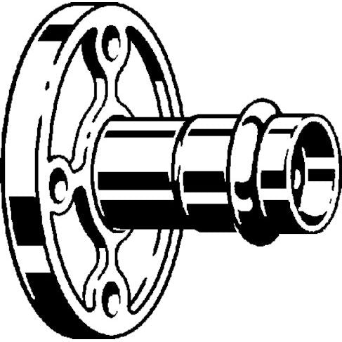 Viega - Flanschübergang SANPRESS Inox 2359LF labsfrei 28mm