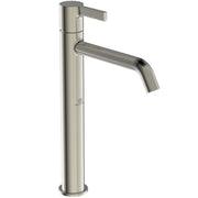 Ideal Standard - Waschtischarmatur JOY, m.verl.Sockel, o.Ablgarn., Ausld.170mm, Silver Storm