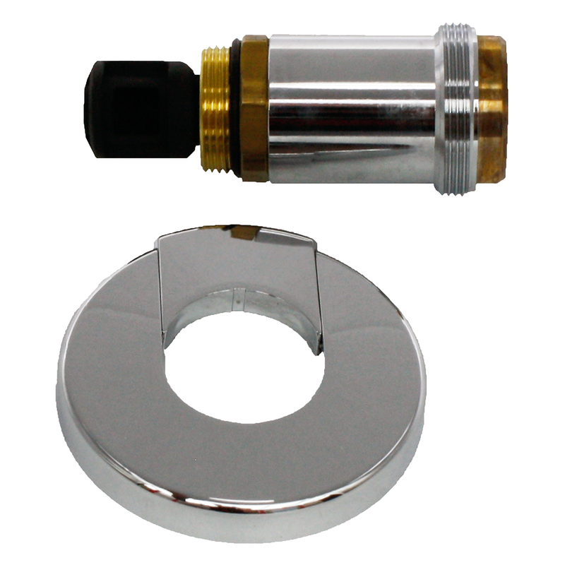 DELTAMESS DWWF - Mantelrohr Koax M28x1,5 mit Rosette
