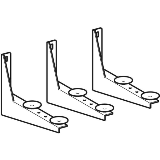 Geberit Vertriebs - Edelstahl-Wandkonsole 521093 (VPE=3Stück) je VPE