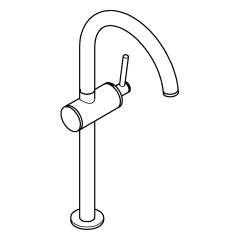 Grohe - Einhand-Waschtischbatterie Atrio 24365 XL-Size supersteel