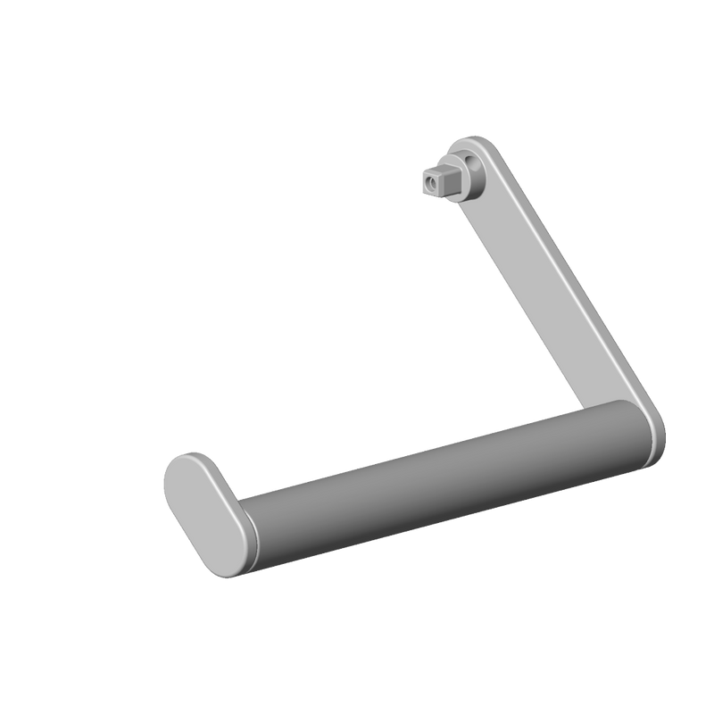 Dornbracht - Halter Ersatzteile 90176751600 131 x 73 x 72 mm platin matt