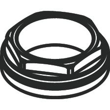 Hansgrohe - Spannschraube AXOR M37x1,5 mm