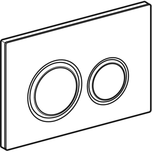 Geberit Vertriebs - Sigma50 (ex Sigma21) BetPl., 2-M-Sp. Round, Metallfarbe rotgold, Mustang Sch