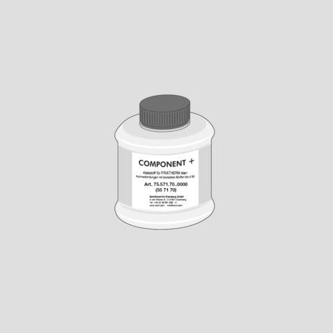 Sanitärtechnik Eisenberg - Sanit�rtechnik Eisenberg Component+, Klebstoff 120 g Dose