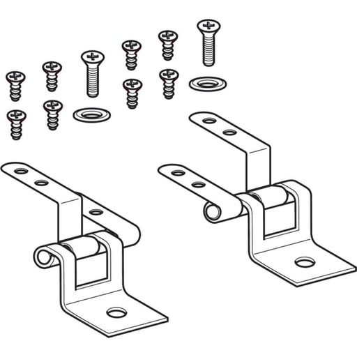 Geberit Vertriebs - Edelsstahlscharniere ( 2 Stück 598185 zu WC-Sitz F1