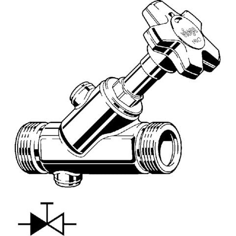 Viega - KRV-Ventil EASYTOP 2238.3 DN20 Rotguss
