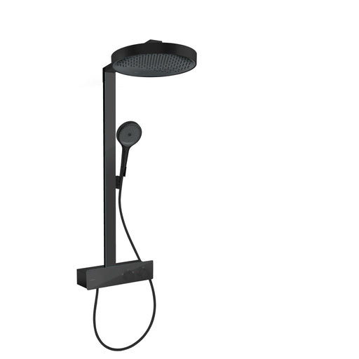 Hansgrohe - Showerpipe Rainfinity 350 mit Kopfbrause 360 mattschwarz