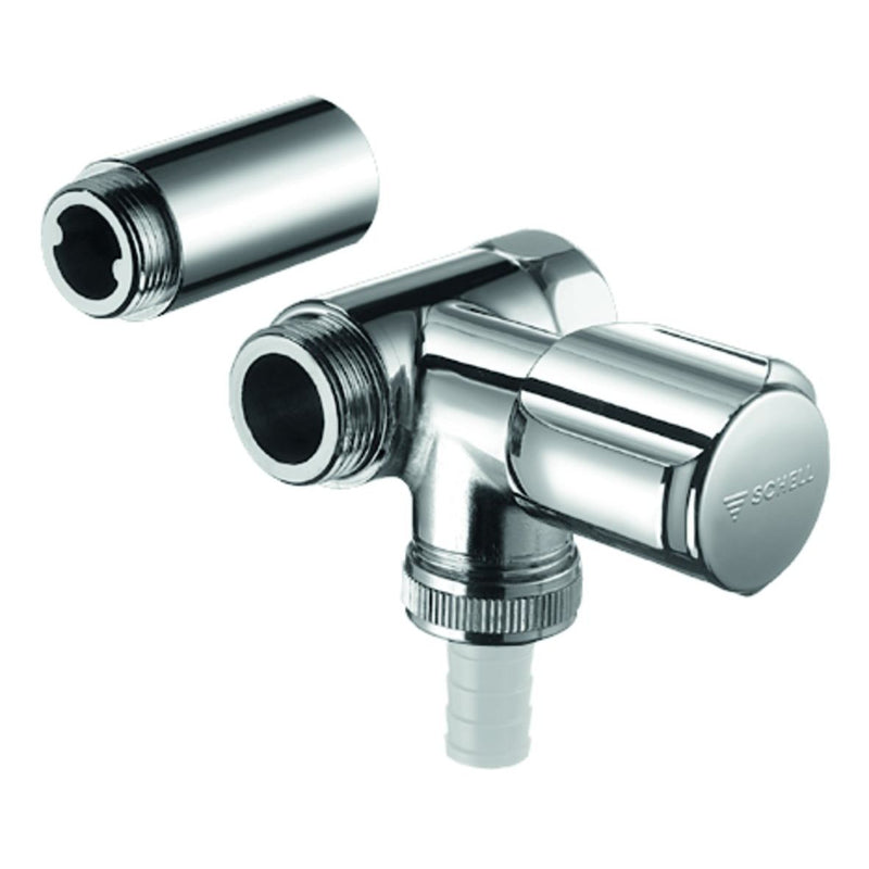 SCHELL - Hüppe WAS-Nebenanschlussvtl DN20(3/4) A19 Wandbatterie RFV Anschluss re vc