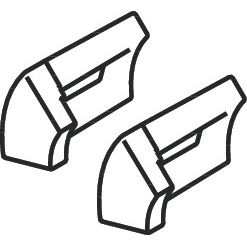 Hansgrohe - Abgangsbegrenzer AUV50-5 Set