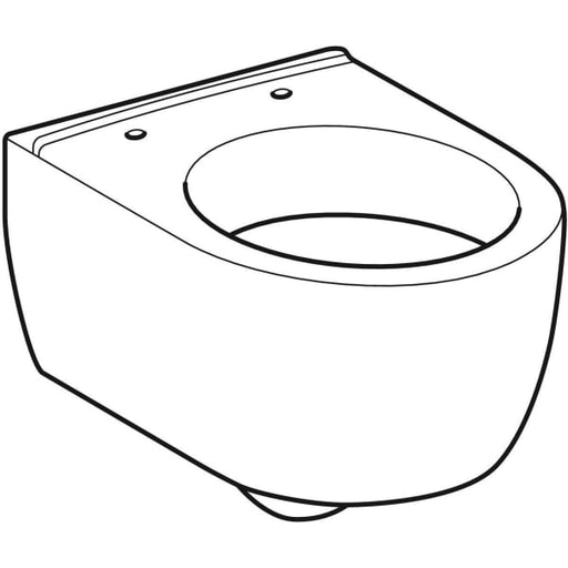 Geberit Vertriebs - Wand-Tiefspül-WC ICON xs, 6l 204030 490mm Ausladung, weiß