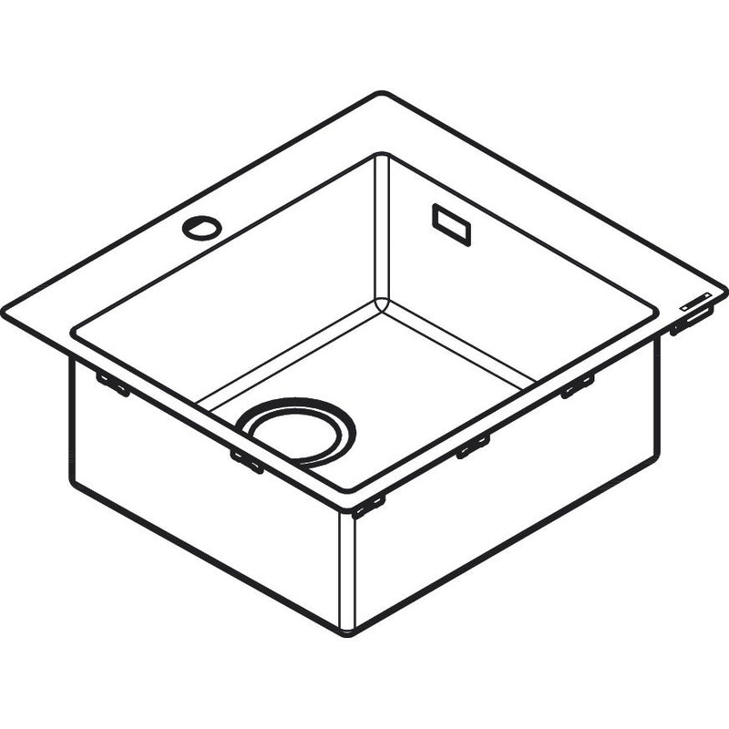 Hansgrohe - Einbauspüle 450 S711-F450