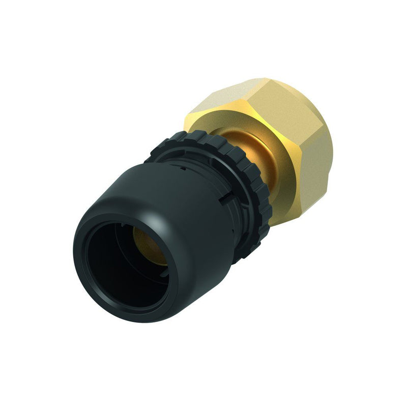 TECE SE - TECElogo-Ax Verschraubung, flachdichtend Dimension 20 x 1, Siliziumbronze