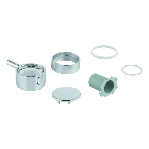 Grohe - Temperaturwählgriff 49089 rund für Thermostat-Fertigmontagesets chrom