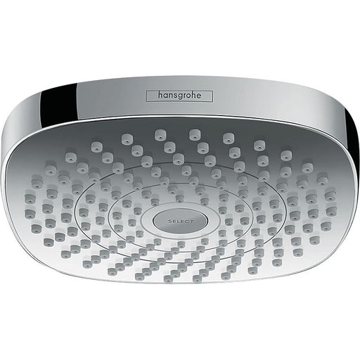Hansgrohe - Kopfbrause CROMA SELECT E 180 2JET EcoSmart weiss/chrom
