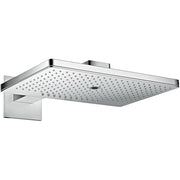 Hansgrohe - Kopfbrause 460 3jet AXOR chrom mit Brausearm eckig