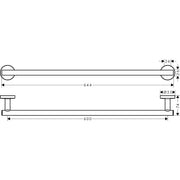 Hansgrohe - Badetuchhalter LOGIS Universal chrom