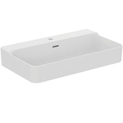 Ideal Standard - Waschtisch CONCA, 1 Hl., m.Ül., 800x450x165mm, Weiß mit IdealPlus