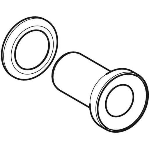 Geberit Vertriebs - Kind Ablaufanschluss-Set d 90mm für wandbündige Montage Kind WC