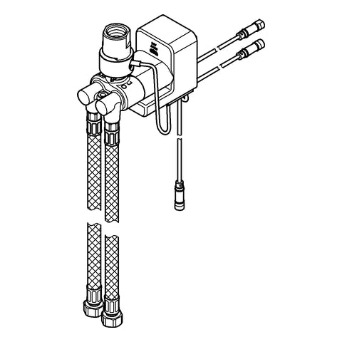 Grohe - Mischeinrichtung 48164 chrom