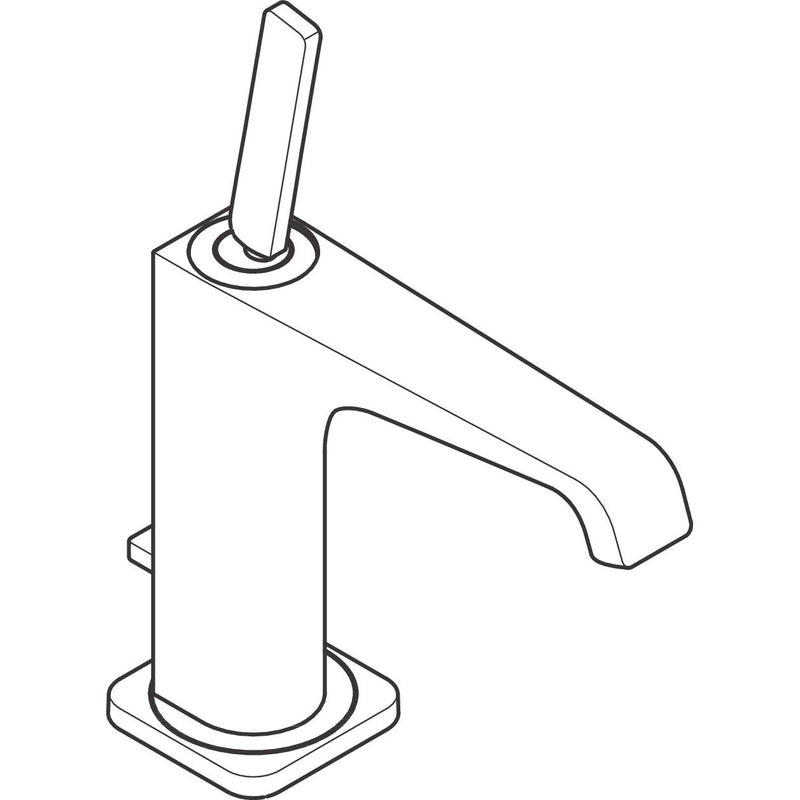 Hansgrohe - Waschtischmischer 130 Axor Citterio E mattschwarz