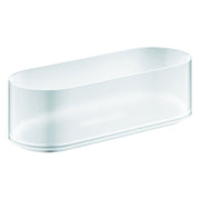 Grohe - Duschablage SELECTION 41037 für Halter 41035 weißglas