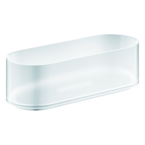Grohe - Duschablage SELECTION 41037 für Halter 41035 weißglas