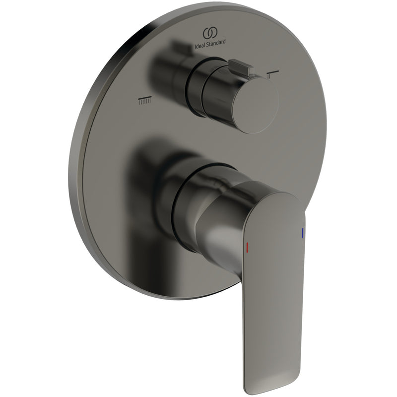 Ideal Standard - IS Badearmatur UP Connect Air Rosette d:163mm Magnetic Grey