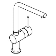Grohe - Spültisch EHM MINTA 31375 L-Auslauf supersteel