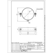 Lorowerk - Rohrschellen 00977. DN125 ohne Schalldämmung f.Gewindestift
