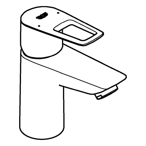 Grohe - EH-WT-Batt. BAULOOP 23879_1 S-Size DF 3,5l/min PushOpen Ablaufgarnit. chrom