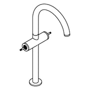 Grohe - WT-Einlochbatt. Atrio Private C. 21140 XL-Size f. Hebelgr. hard graph. gb