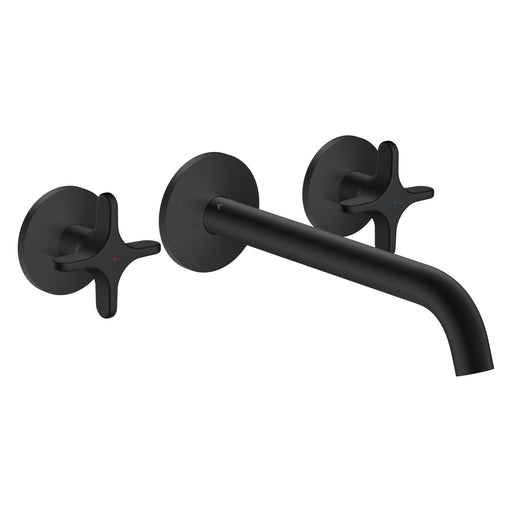 Hansgrohe - 3-Loch Wannenarmatur AXOR One Unterputz Wandmontage Kreuzgr.MSW