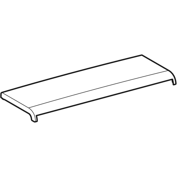 Geberit Vertriebs - Designabdeckung oben f. Geberit AquaClean Mera, hgl.verchr