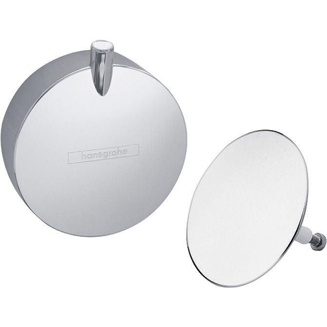 Hansgrohe - Ab-u.Überlaufgarnitur Flexaplus S F-Set (Griff u.Stopfen) chrom